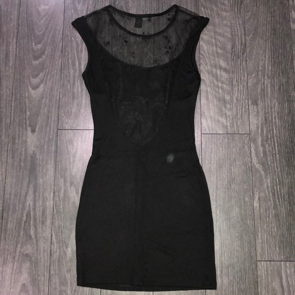 Forever 21 black lace dress - Picture 4 of 6